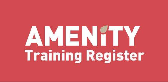 Amenity Training Register professional qualification logo